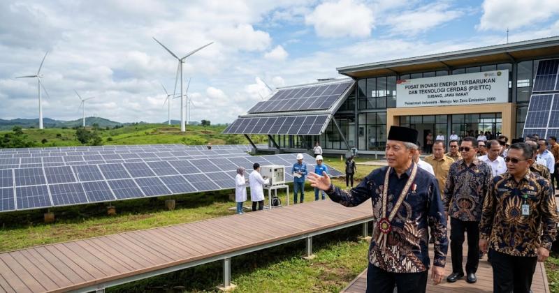 Pemerintah Resmikan Pusat Inovasi Energi Terbarukan Berbasis Teknologi Cerdas di Jawa Barat untuk Dorong Transisi Energi Nasional