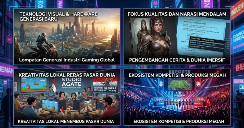 Lompatan Generasi Industri Gaming Global dan Kebangkitan Dev Lokal