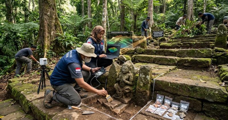 Penemuan Situs Megalitikum Gunung Tangkil Menggunakan Teknologi Pemindaian Laser Ungkap Peradaban Kuno dan Jalur Perdagangan Kuno di Jawa Barat