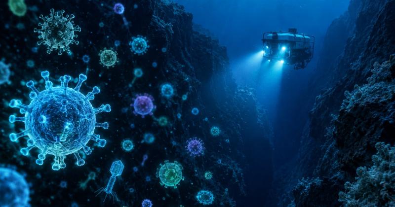 Mengungkap Misteri Ribuan Virus Tak Terlihat di Palung Terdalam Samudra Pasifik