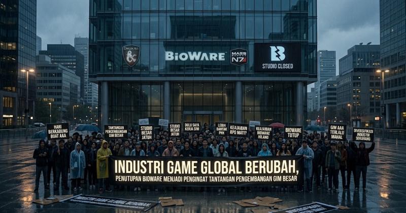 Industri Game Global Berubah, Penutupan BioWare Menjadi Pengingat Tantangan Pengembangan Gim Besar